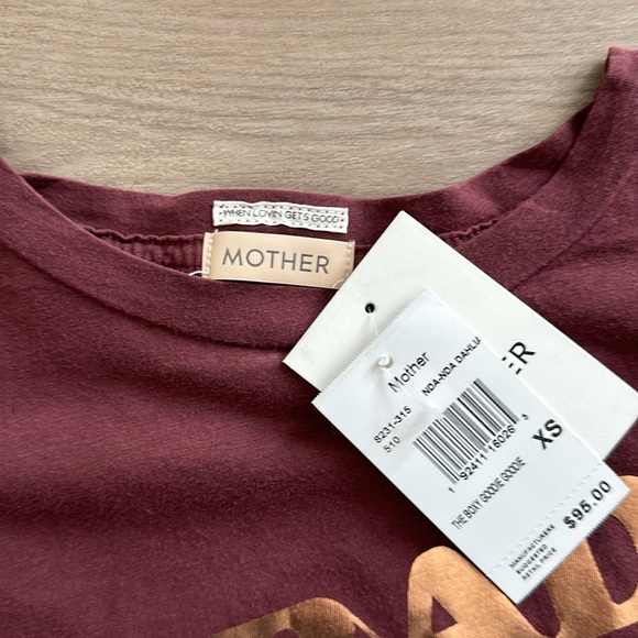 MOTHER The Boxy Goodie Goodie tee. Women’s  XS - Picture 2 of 3